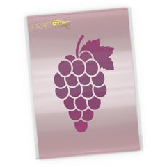 Bunch of Grapes Stencil - Craft Template