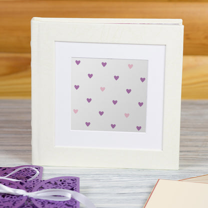 CraftStart Heart Polka Dot Stencil