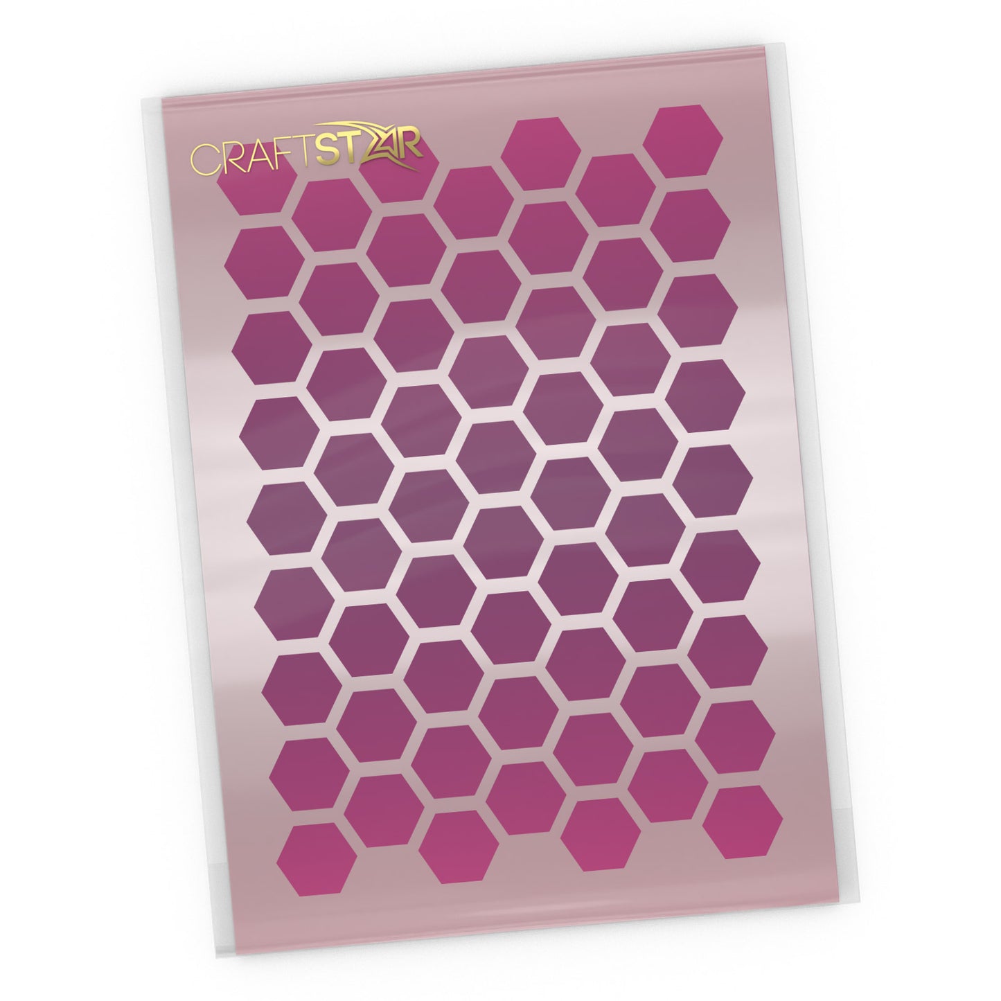 Honeycomb Stencil - Seamless Pattern Crafting Template