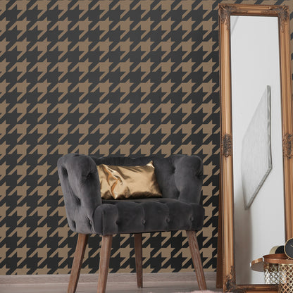 CraftStar Houndstooth Wall Stencil