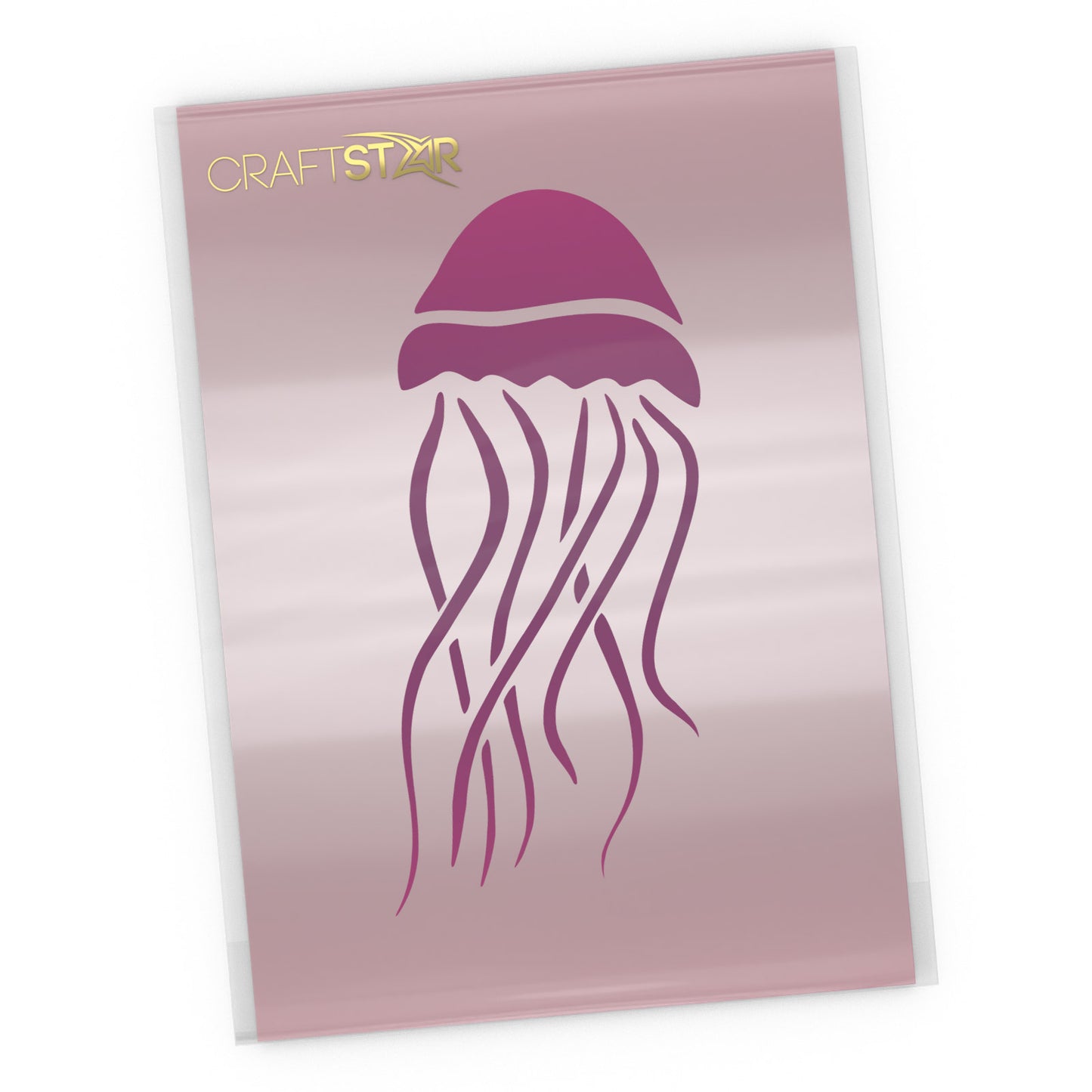 Jellyfish Stencil - Craft Template