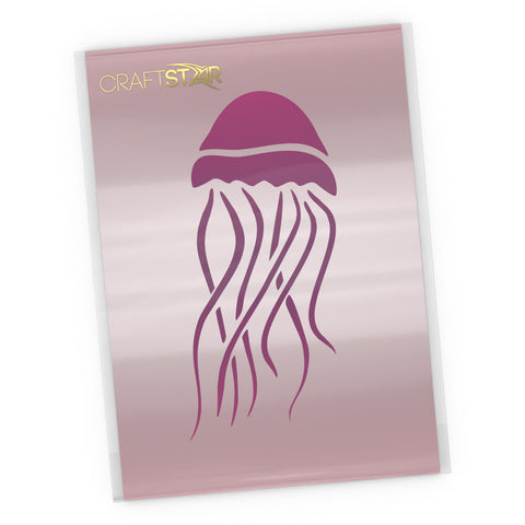 Jellyfish Stencil - Craft Template