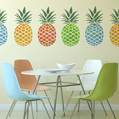 CraftStar Large Pineapple Stencil in different colours