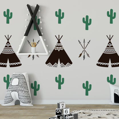 Craftstar Teepee Stencil Set