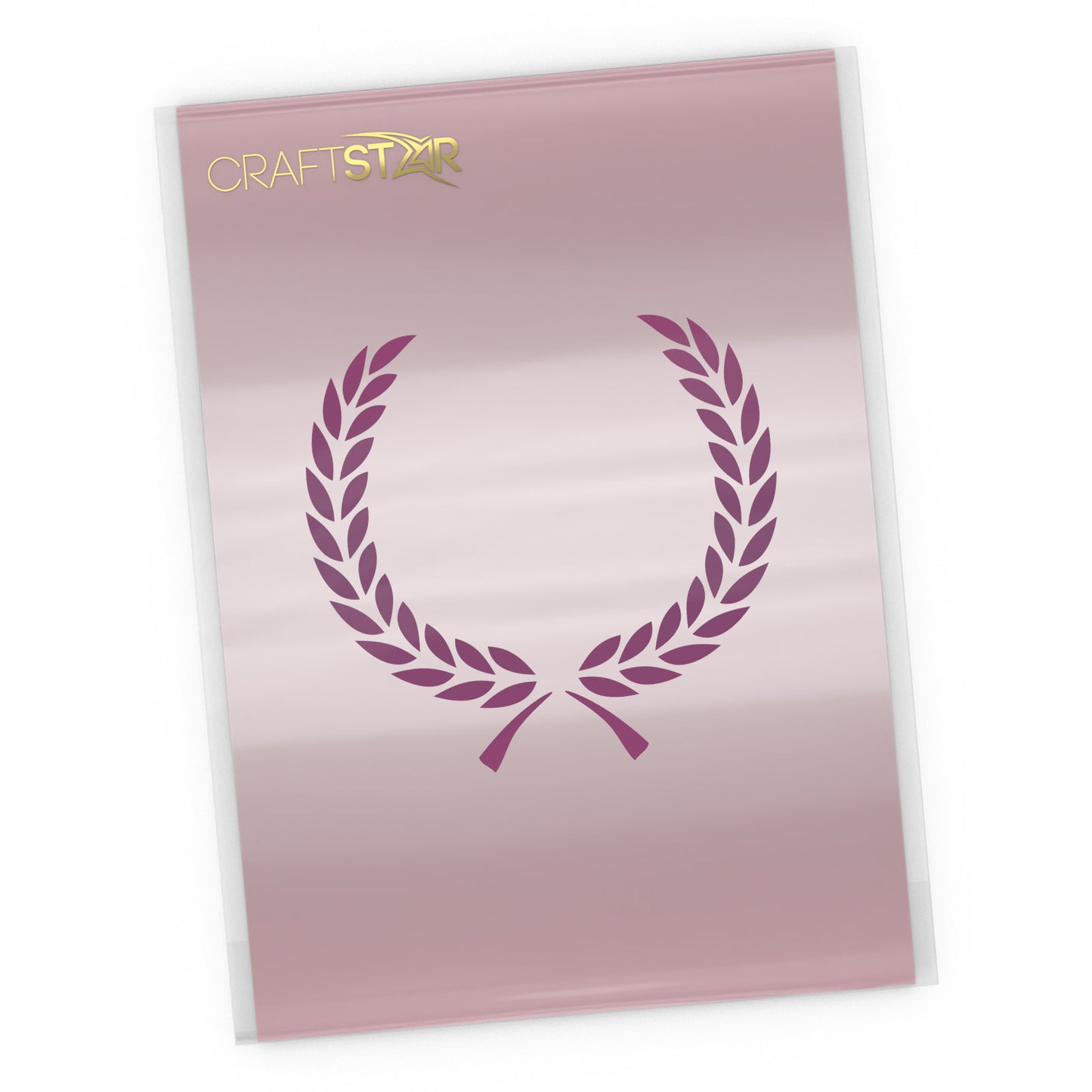 Laurel Wreath Stencil - Craft Template