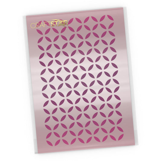 Moorish Pattern Stencil - Seamless Lattice Pattern - Craft Template