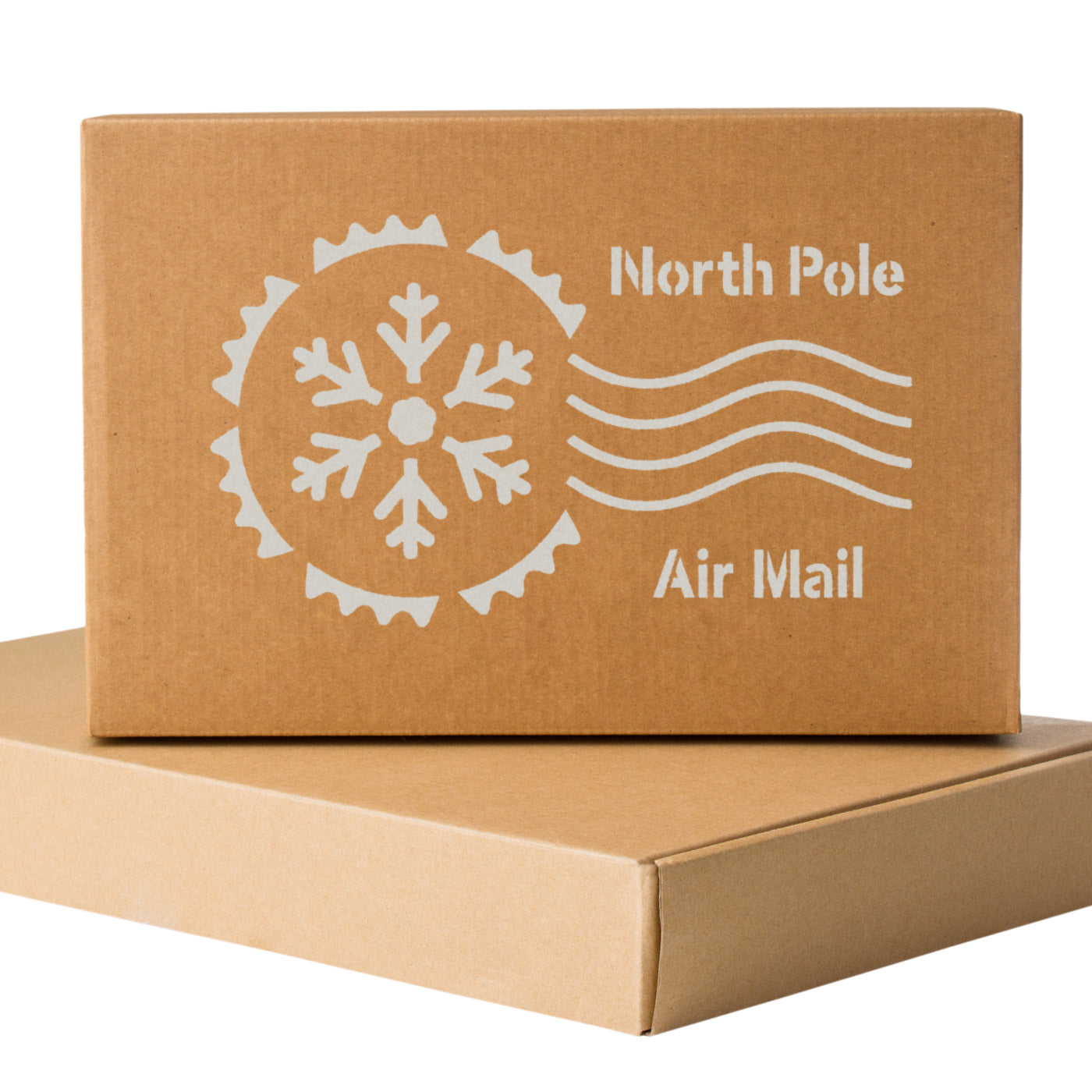 CraftStar North Pole Postmark Stencil - White On Box