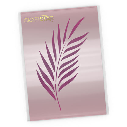 Palm Leaf Stencil - Craft Template