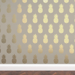 CraftStar Pineapple Repeating Pattern Stencil in gold