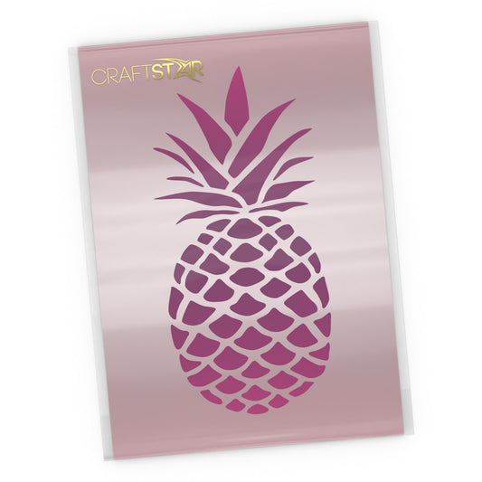 Pineapple Stencil - Crafting Template