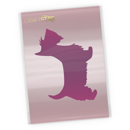 Scottie Dog Stencil - Craft Template