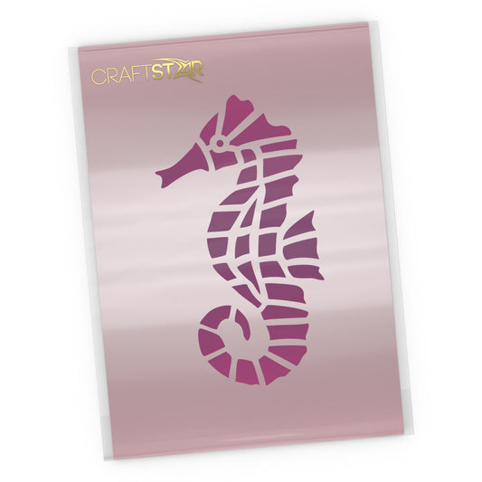 Sea Horse Stencil - Craft Template