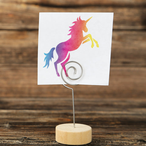 CraftStar Prancing Unicorn Stencil on Paper