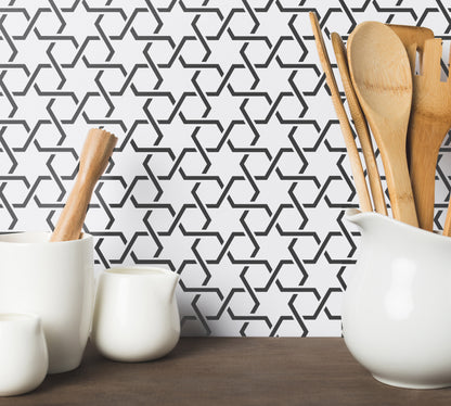 CraftStar Star Lattice Wall Stencil