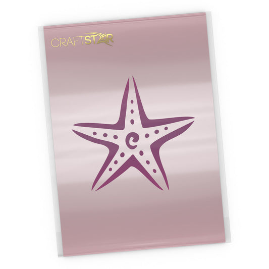 Starfish Stencil - Nautical Craft Template