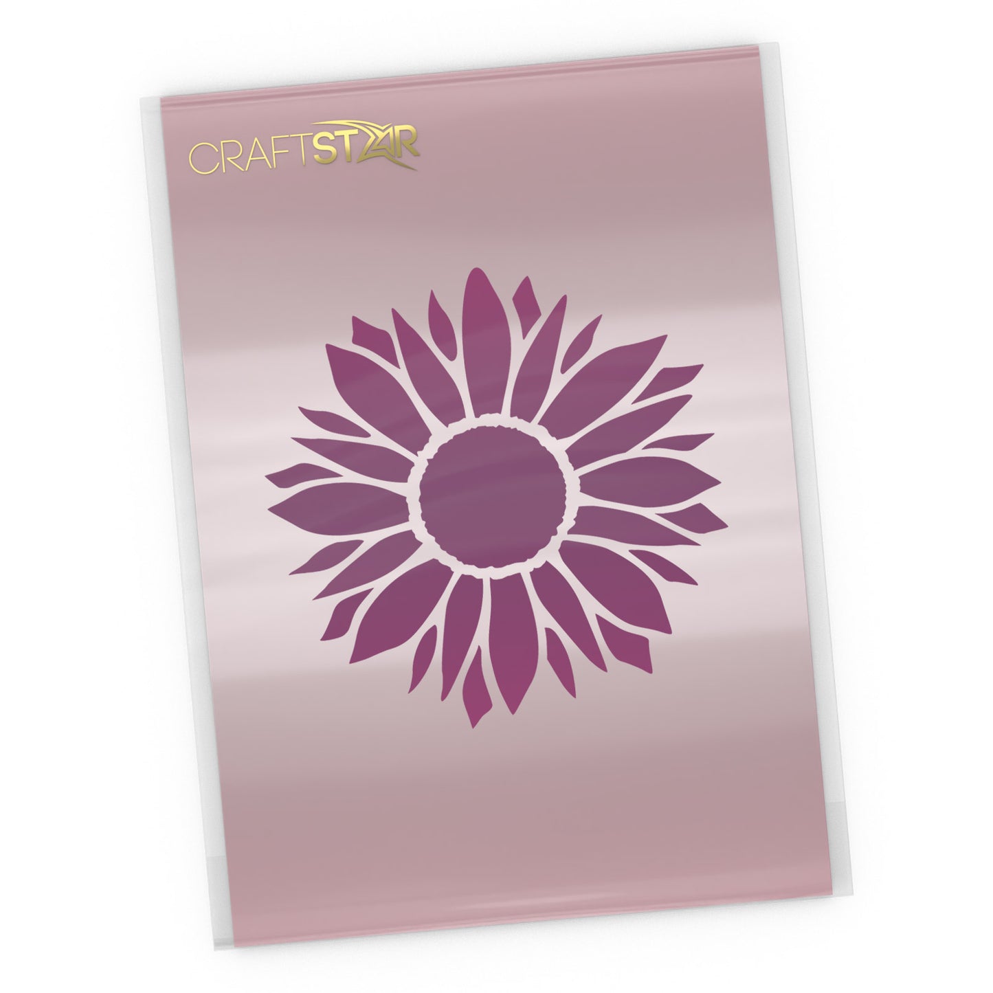 Sunflower Stencil - Craft Template