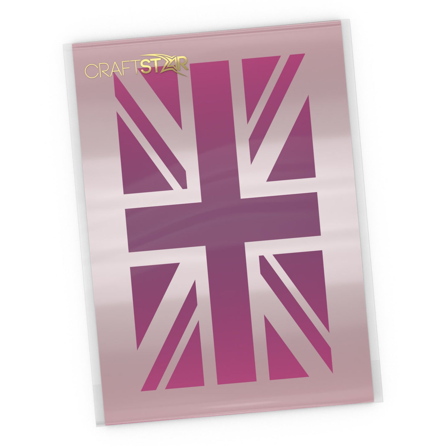 Union Jack Stencil - Craft Template