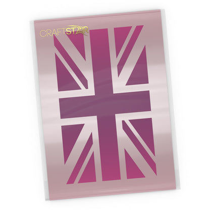 Union Jack Stencil - Craft Template