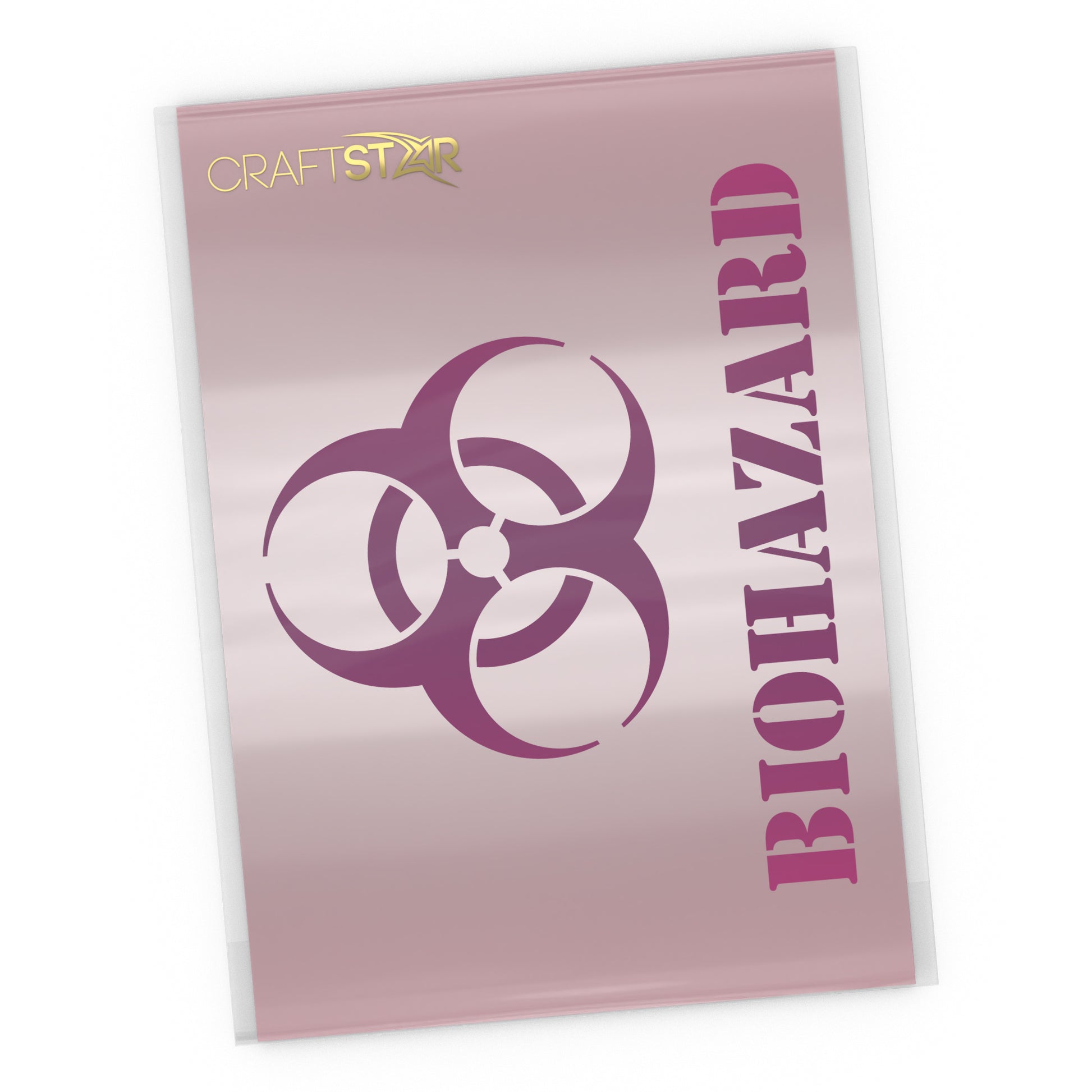 CraftStar Biohazard Sign Stencil