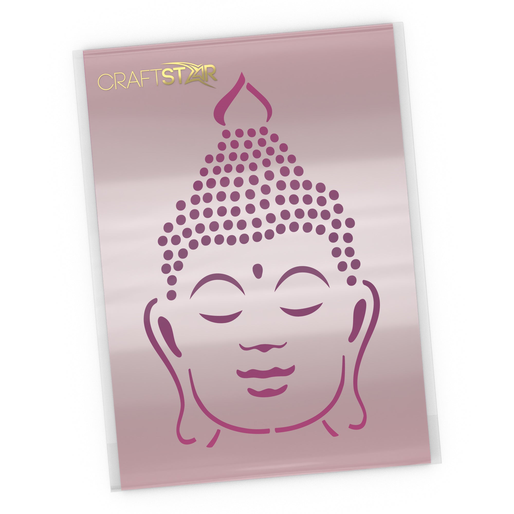 CraftStar Buddha Head Stencil