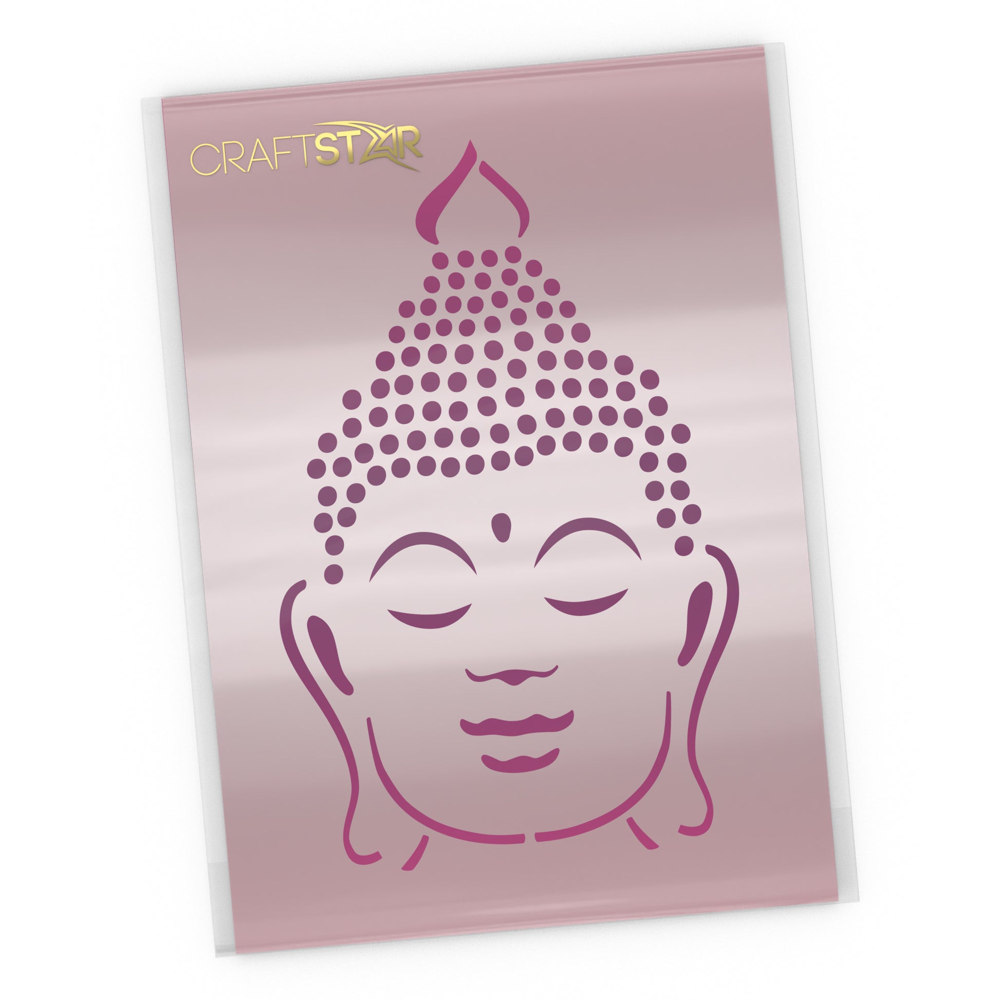 CraftStar Buddha Head Stencil