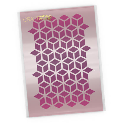 CraftStar Cube Pattern Stencil 