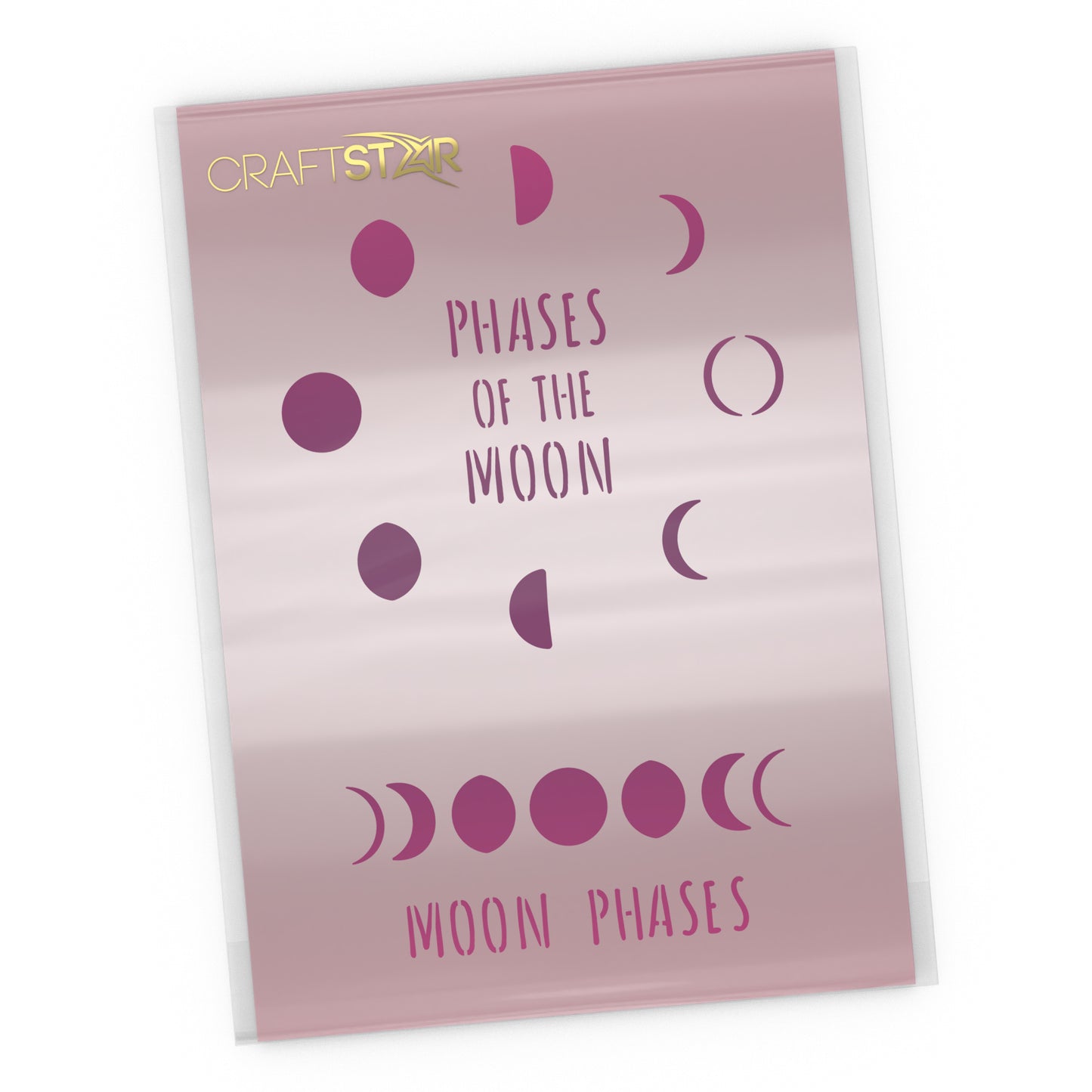 CraftStar Moon Phases Stencil