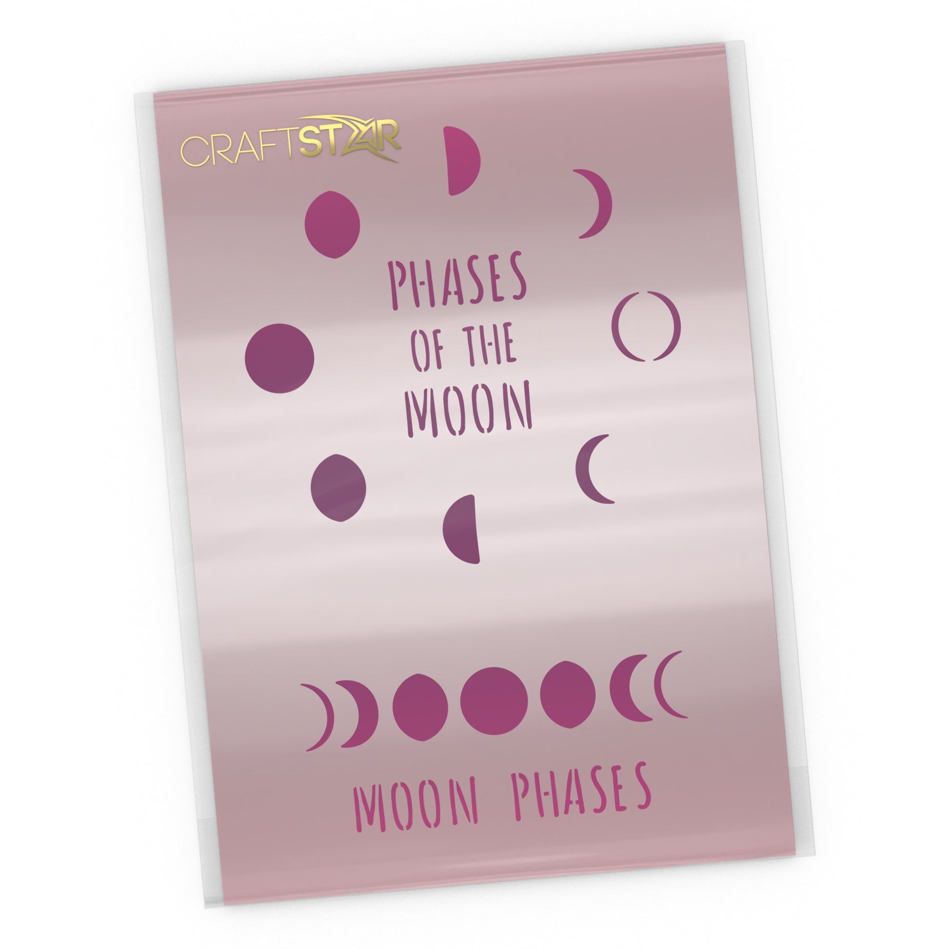 CraftStar Moon Phases Stencil