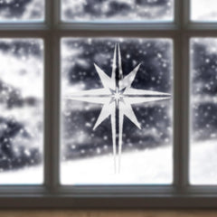 CraftStar Christmas Star Stencil Window Decoration