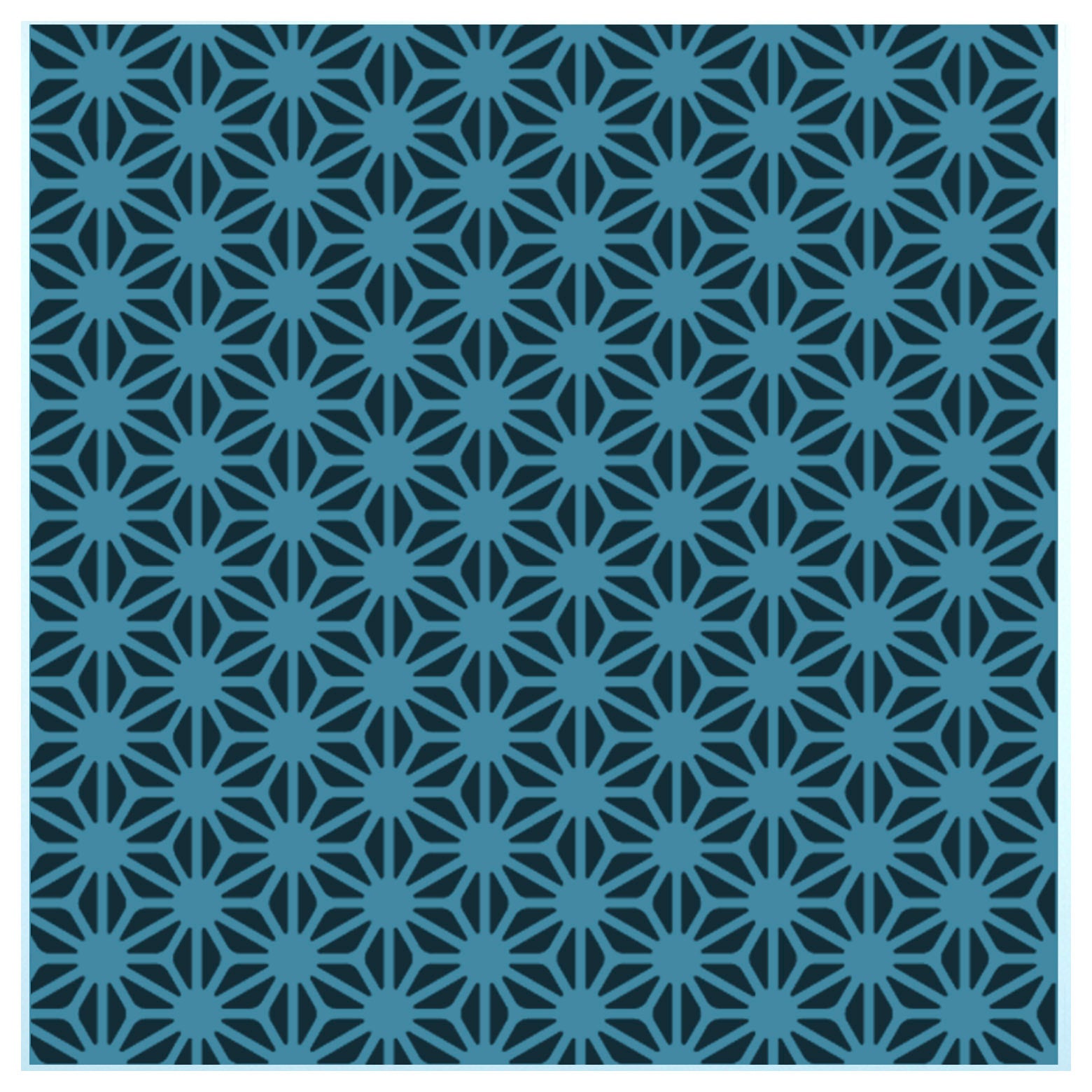CraftStar Asanoha Large Pattern Stencil