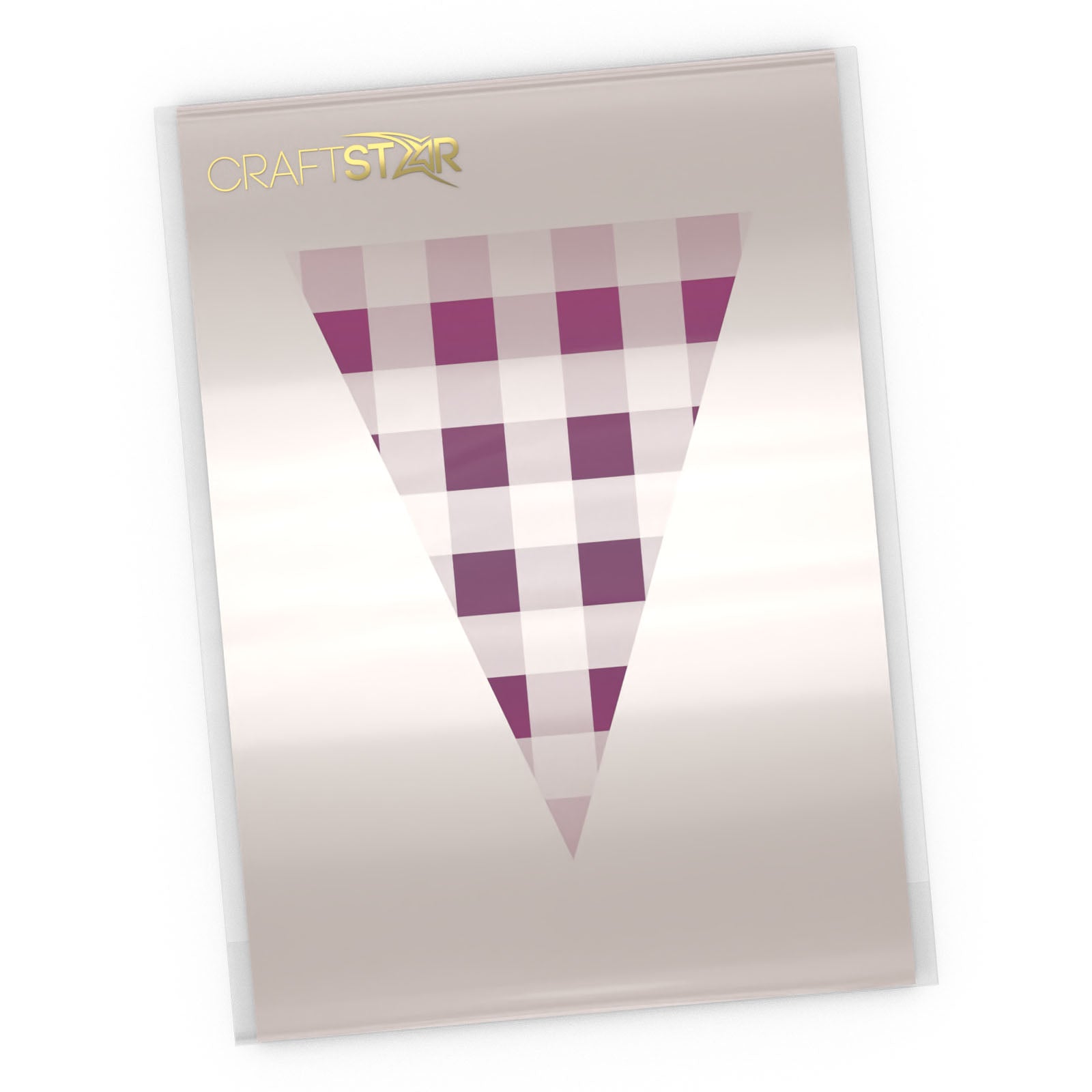 Striped Bunting Stencil Set - Horizontal & Vertical | CraftStar