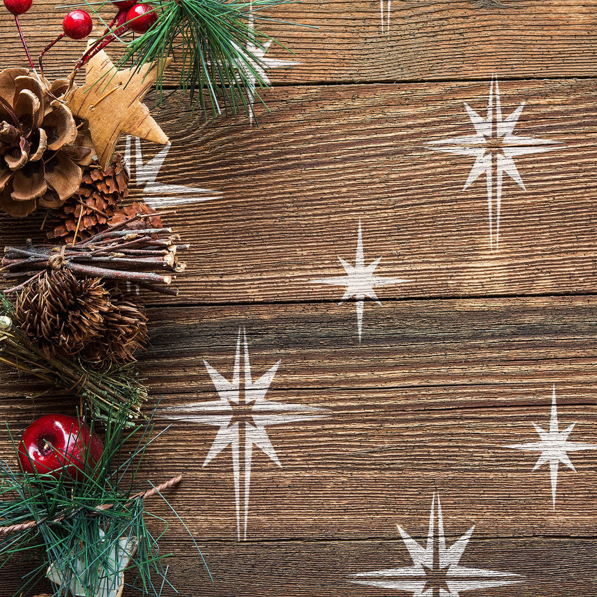 CraftStar Christmas Stars Stencil Set