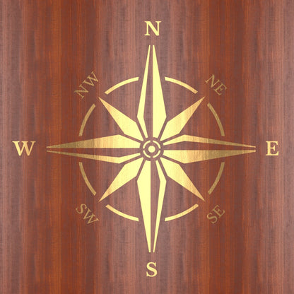 CraftStar Compass Rose Stencil