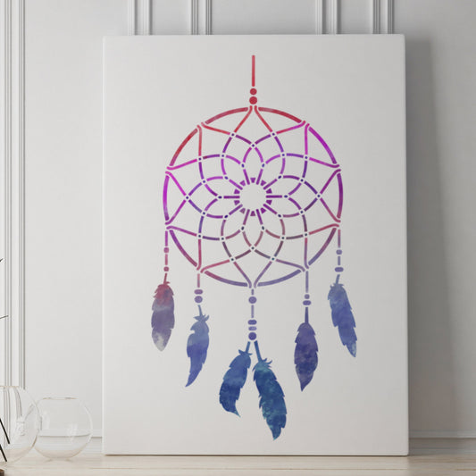 CraftStar Dreamcatcher Stencil on Canvas