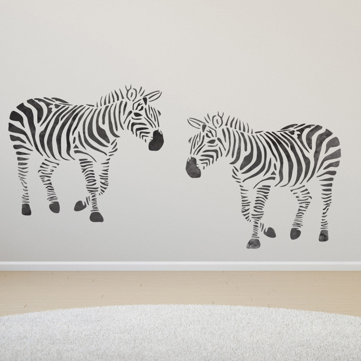 CraftStar Zebra Wall Stencil