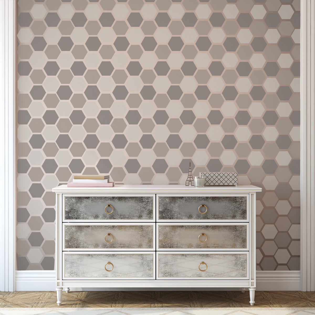 CraftStar Honeycomb Allover Wall Stencil