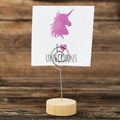 CraftStar I Love Unicorns Mini Stencil