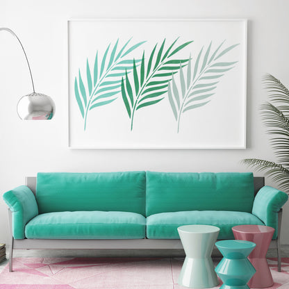 CraftStar Palm Leaf Wall Stencil