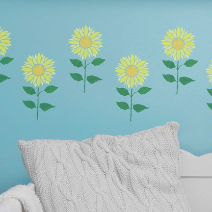 CraftStar Sunflower Plant Stencil