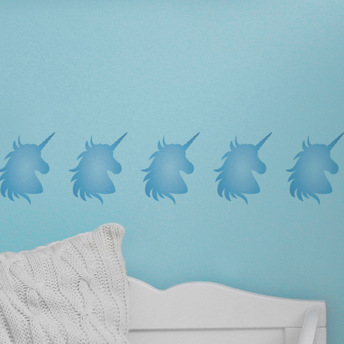 Unicorn Head Stencil Craft Template CraftStar
