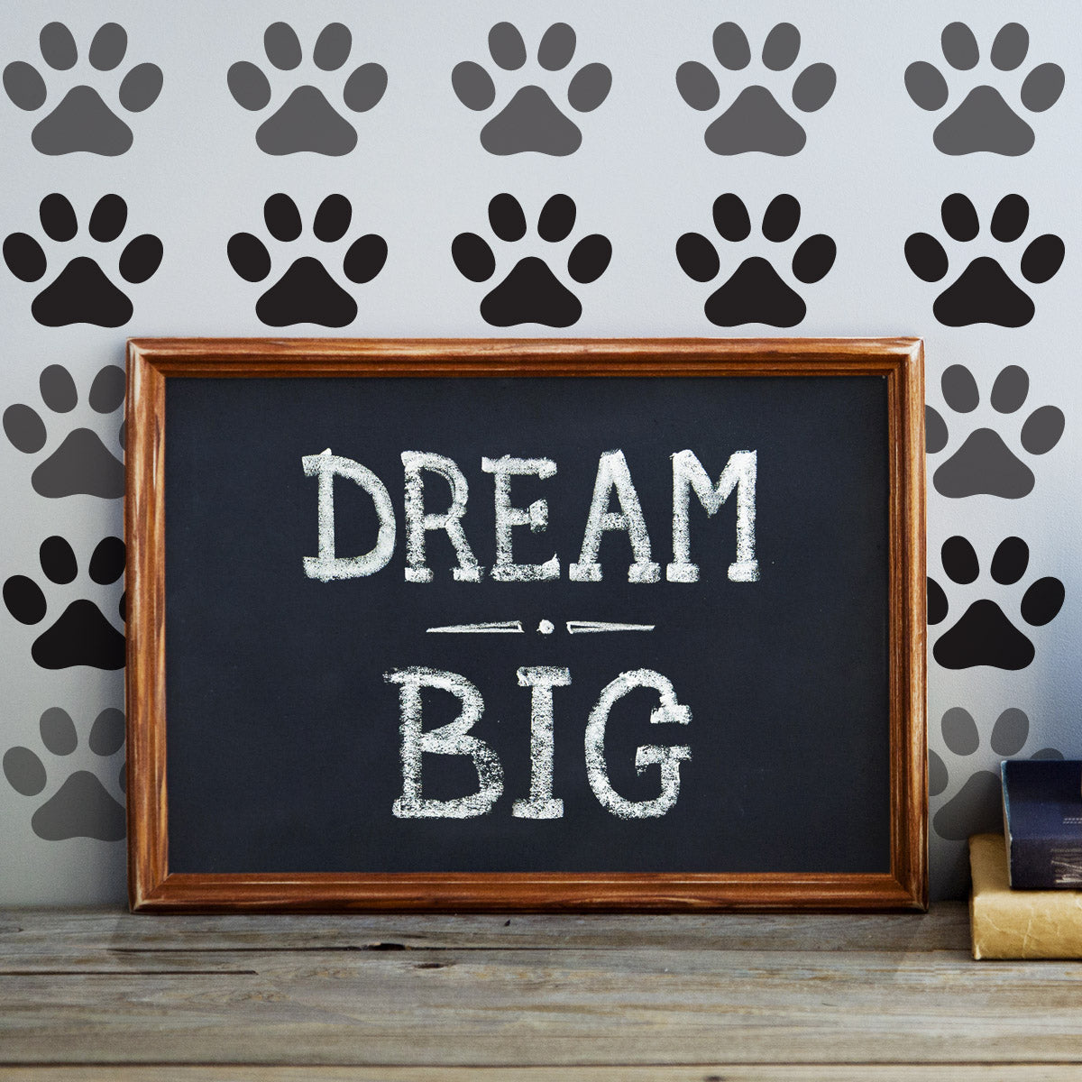 CraftStar Dog Paw Print Stencil Set
