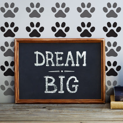 CraftStar Dog Paw Print Stencil Set