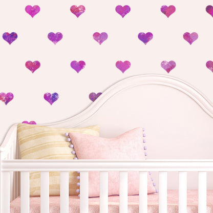 CraftStar Seamless Pattern Heart Stencil in Nursery