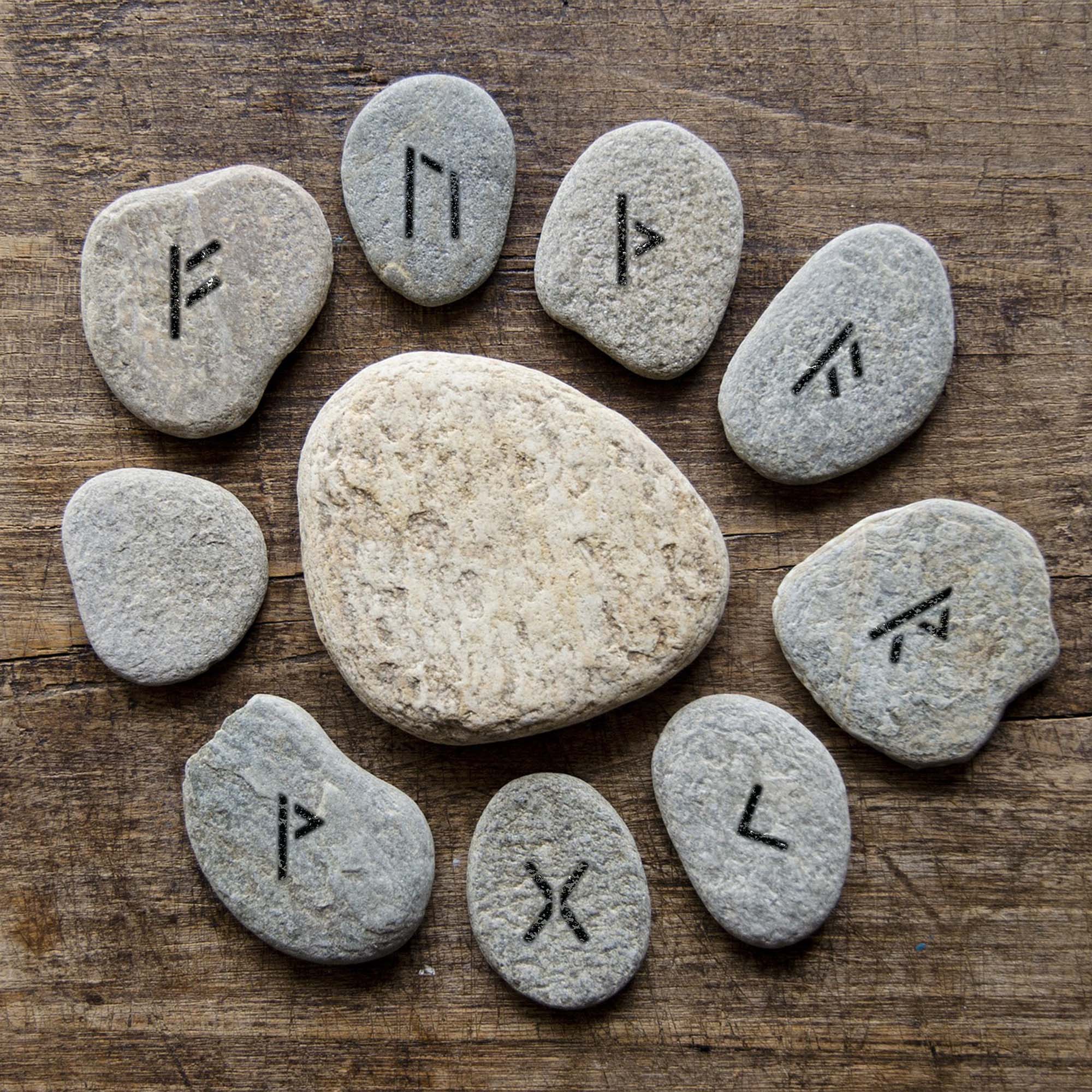 Runic Craft Runic Alphabet Stencil - Spiritual Craft Template | CraftStar