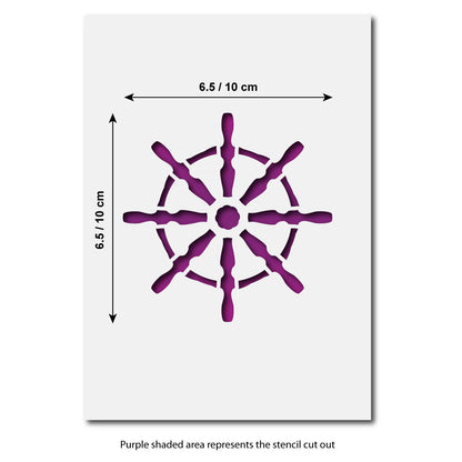 CraftStar Ship's Wheel Stencil