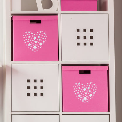 CraftStar Star Pattern Heart Stencil