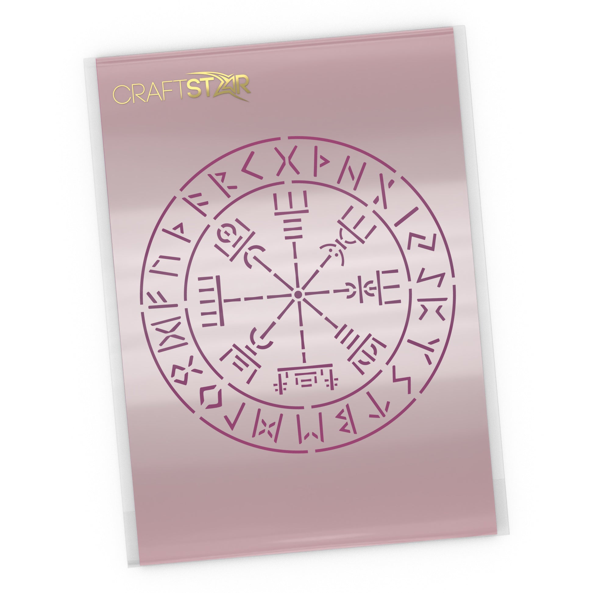 Craftstar Vegvisir Craft Stencil