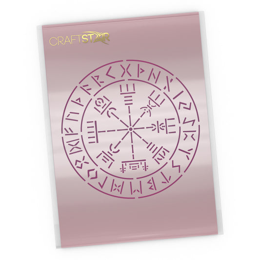 Craftstar Vegvisir Craft Stencil