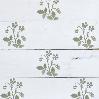 CraftStar Strawberry Plant Stencil Set